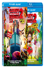 Blu-Ray]CLOUDY WITH A CHANCE OF MEATBALLS 2  [2D + 3D]  / Blu-Ray]하늘에서 음식이 내린다면 2 [2D + 3D] 