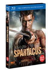 Blu-Ray]Spartacus : Vengeance The Complete Second Season / Blu-Ray]스파르타쿠스 : 복수의 시작 디지팩 (3disc)
