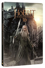 Blu-Ray]The Hobbit: The Desolation of Smaug [2D + 3D] Steel Book LE (4disc)   / Blu-Ray]호빗 : 스마우그의 폐허 [2D + 3D] (4disc) [스틸북한정판] 