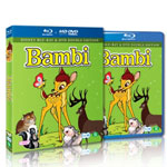 Blu-Ray]Bambi - 2DISC (1Blu-ray + 1DVD)  / Blu-Ray]밤비 - 2DISC (블루레이/DVD플레이어모두실행가능) 