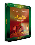 Blu-Ray]Amelie (Le Fabuleux Destin d'Amélie Poulain) Steelbook Lenticular B Type LE (Kimchidvd Exclusive No.10) / Blu-Ray]아멜리에 스틸북 렌티큘러 B Type 한정판 (무료배송)