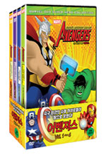DVD]Avengers / DVD]지구 최고의 영웅들: 어벤져스 Vol.1 ~ Vol.4 세트 (4disc) 