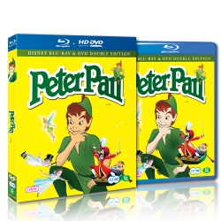 Blu-Ray]Peter Pan - 2DISC (1Blu-ray + 1DVD)  / Blu-Ray]피터팬 - 2DISC (블루레이/DVD플레이어모두실행가능) 