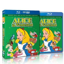 Blu-Ray]Alice In Wonderland - 2DISC (1Blu-ray + 1DVD)  / Blu-Ray]이상한 나라의 앨리스 - 2DISC (블루레이/DVD플레이어모두실행가능) 
