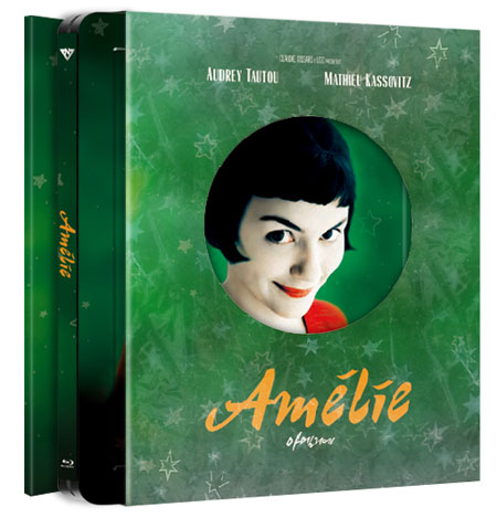 Blu-Ray]Amelie (Le Fabuleux Destin d'Amélie Poulain) Steelbook Fullslip A Type LE (Kimchidvd Exclusive No.10) / Blu-Ray]아멜리에 스틸북 풀슬립 A Type 한정판 (무료배송)