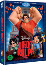 Blu-Ray]Wreck-It Ralph [2D + 3D] Limited Edition / Blu-Ray]주먹왕 랄프 : 한정판 콤보팩 (2D+3D)(알라딘)
