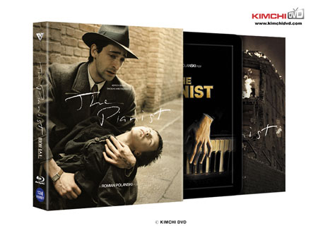 Blu-Ray]The Pianist Steelbook and DVD Audio Fullslip Limited Edition (Kimchidvd Exclusive No.14)  / Blu-Ray]피아니스트 스틸북 풀슬립 한정판  (Kimchidvd Exclusive No.14)  (무료배송)