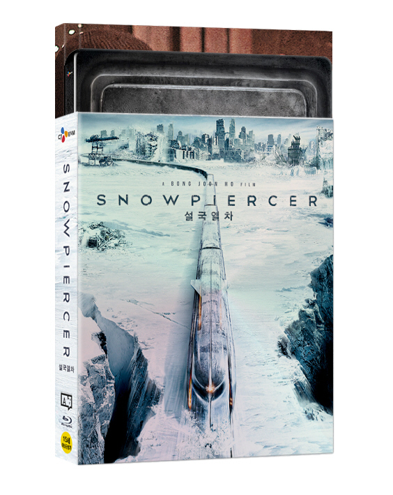Blu-Ray]Snowpiercer SteelBook Lenticular Limited Edition Type C (Kimchidvd Exclusive No.13) / Blu-Ray]설국열차 스틸북 렌티큘러 한정판 (Type C) (무료배송)