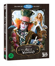 Blu-Ray]Alice In Wonderland (2D+3D COMBO) Limited Edition / Blu-Ray]이상한 나라의 앨리스 (2D+3D COMBO)