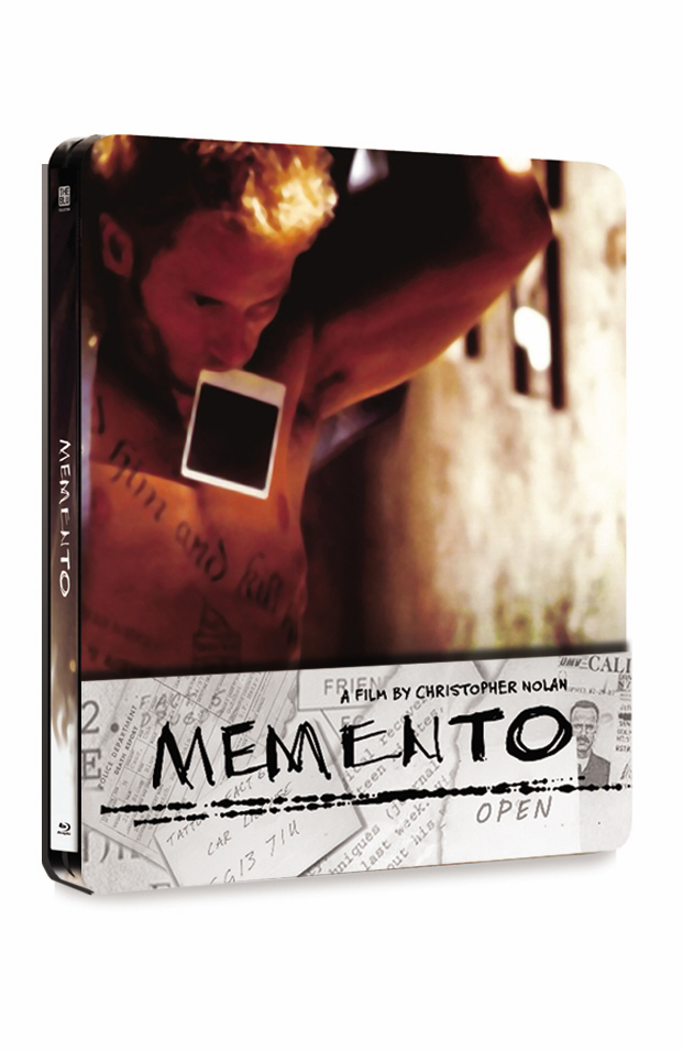 Blu-Ray]Memento Steelbook 1/4 Slip Edition (700copies only) / Blu-Ray]메멘토 스틸북 쿼터슬립 (무료배송) 