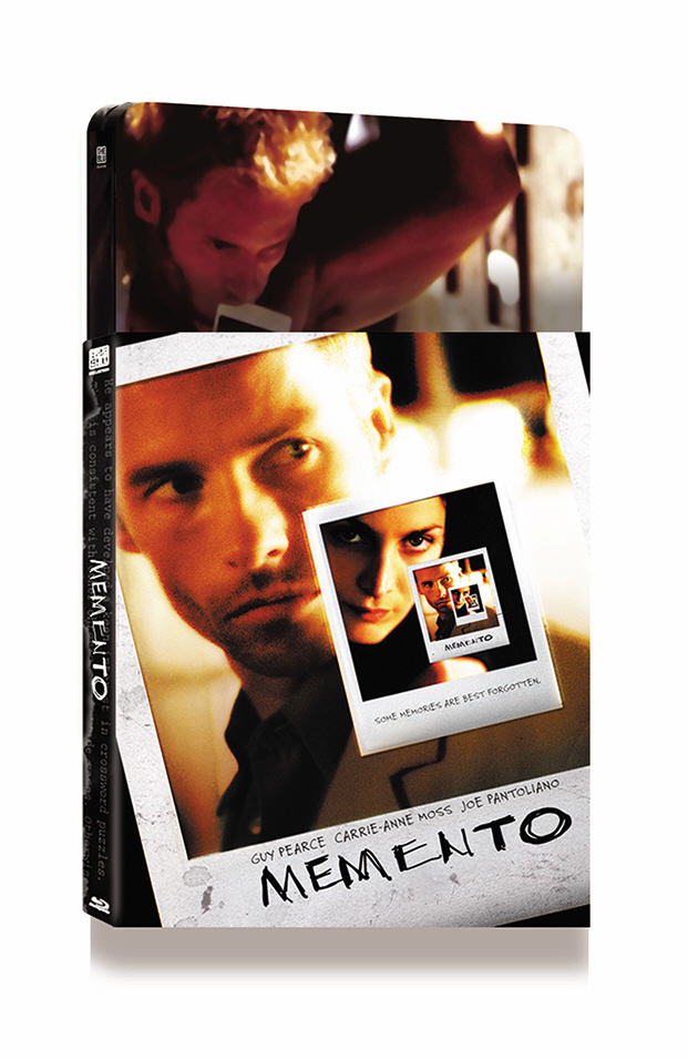 Blu-Ray]Memento Steelbook Lenticular Limited Edition (Kimchidvd Exclusive No.15) / Blu-Ray]메멘토 스틸북 렌티큘러 한정판 (무료배송)