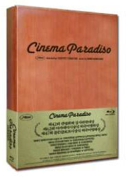 Blu-Ray]Nuovo Cinema Paradiso Director's Cut + International Shortened Version Wooden Box Limited Edition / Blu-Ray]시네마 천국 목재 케이스 한정(감독판+극장판)