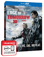 Blu-Ray]Edge of Tomorrow (2D+3D) (2disc) O Ring Case LE / Blu-Ray]엣지 오브 투모로우(2D+3D)(오링)BD(2DISC) –오링케이스(초도한정)