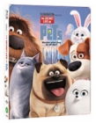 Blu-Ray]The Secret Life of Pets  (2D+3D) Steelbook Limited Edition (PET Slip) / Blu-Ray]마이펫의 이중생활 (2D+3D) 스틸북 BD (2DISC-한정수량, PET 오링케이스 증정)(무료배송)