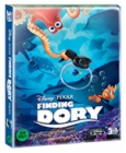 Blu-Ray]Finding Dory 2D+3D Steelbook Limited Edition + Metal Sticker (3disc) / Blu-Ray]도리를 찾아서 스틸북 (2D+3D) (3disc) 한정판 (무료배송)