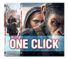 Blu-Ray]War for the Planet of the Apes  (3D & 2D)  Steelbook One Click LE (Kimchidvd Exclusive No.62)  / Blu-Ray]혹성탈출 : 종의 전쟁 3D & 2D 합본 (2Disc) 스틸북 원클릭 (Kimchidvd Exclusive No.62)