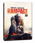 Blu-Ray]Rampage (2D+3D) Steelbook Limited Edition  (Pre order : 2018-06-01 (14:00)) / Blu-Ray]램페이지 (2D+3D) (BD) 스틸북 한정판 (2disc) (무료배송)