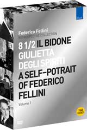 DVD]Retrospective Collection vol.1 - Federico Fellini (5disc) / DVD]페데리코 펠리니 콜렉션 Vol.1[8과2분의1(2disc) + 영혼의줄리에타 + 사기꾼들 + 페데리코펠리니다큐멘터리]